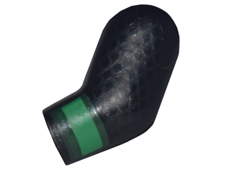 Arm, Left with Diamonds and Green Cuff Pattern