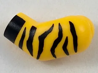 Arm, Left with Black Animal Stripes and Cuff Pattern