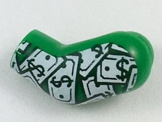 Arm, Left with Dollar Bills Pattern