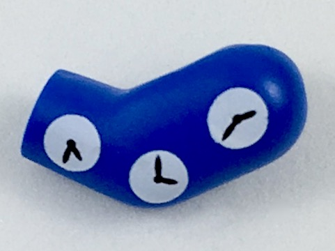 Arm, Left with White Clocks Pattern