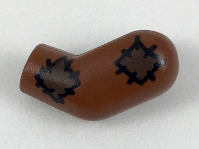 Arm, Left with Dark Brown Patches Pattern
