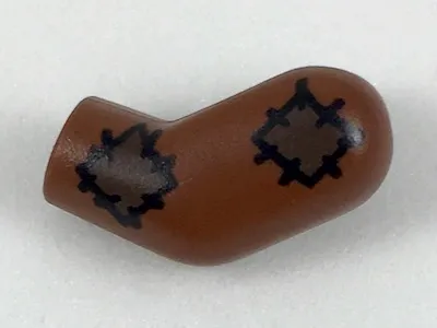 Arm, Left with Dark Brown Patches Pattern