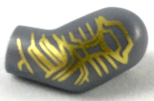 Arm, Left with Gold Circuitry Pattern