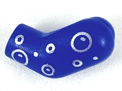 Arm, Left with Silver Bubbles Pattern