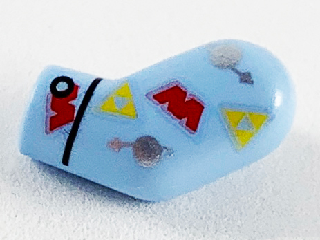 Arm, Left with Space Themes Logos Pattern