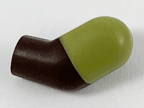 Arm, Left with Molded Olive Green Short Sleeve  Pattern