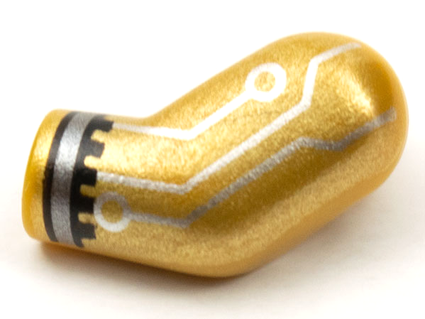 Arm, Left with Cuff and Silver Circuitry Pattern