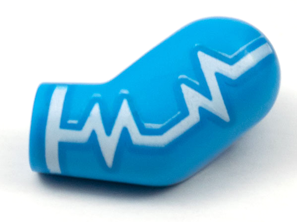 Arm, Left with White Zigzag Pattern