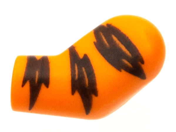 Arm, Left with 3 Black Stripes (Tiger) Pattern