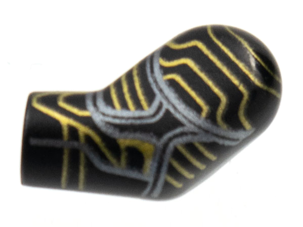 Arm, Left with Gold and Silver Circuitry Pattern