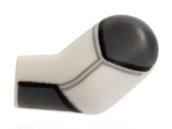 Arm, Left with Dark Bluish Gray Shoulder and Cuff Pattern