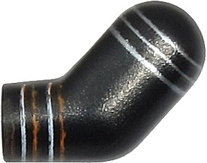 Arm, Left with Orange and Silver Stripes Pattern