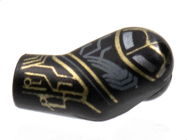 Arm, Left with Gold and Dark Bluish Gray Circuitry Pattern