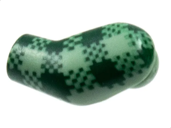 Arm, Left with Dark Green Plaid Pattern