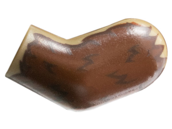 Arm, Left with Reddish Brown and Dark Brown Fur Pattern