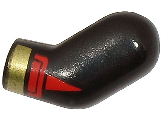 Arm, Left with Red Cuff and Gold Bracelet Pattern