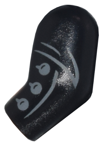 Arm, Left with Dark Bluish Gray Buttons and Folds Pattern