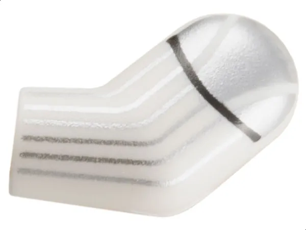Arm, Left with Silver Armor, Stripes and Black Line Pattern