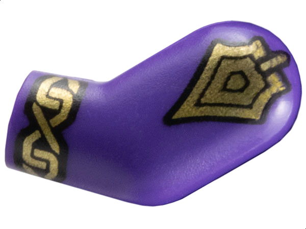 Arm, Left with Gold Armor and Bracelet Pattern