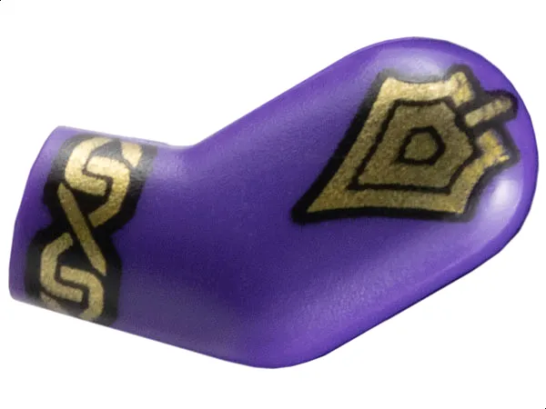 Arm, Left with Gold Armor and Bracelet Pattern