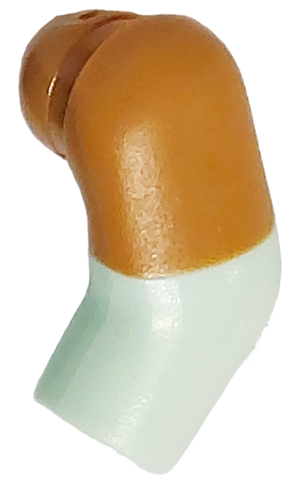 Arm, Left with Molded Medium Nougat Short Sleeve Pattern