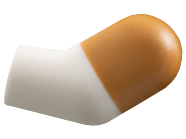 Arm, Left with Molded Medium Nougat Short Sleeve Pattern