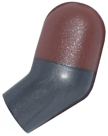 Arm, Left with Molded Reddish Brown Short Sleeve  Pattern