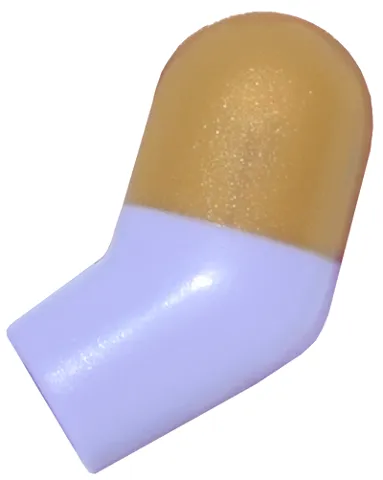 Arm, Left with Molded Pearl Gold Short Sleeve Pattern