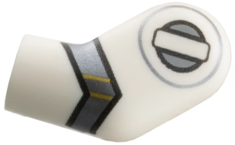 Arm, Left with Circle and Silver Chevron Pattern