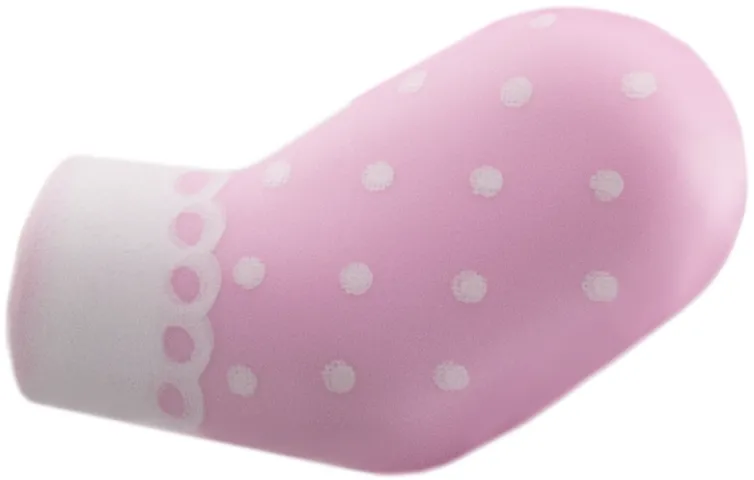 Arm, Left with White Spots and Lace Cuff Pattern