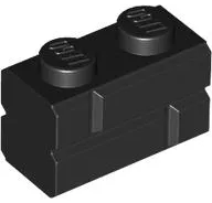 Brick, Modified 1 x 2 with Masonry Profile