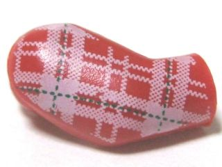 Arm, Right with Plaid Shirt Pattern