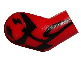 Arm, Right with Black Tattoo Pattern (SW Darth Maul)
