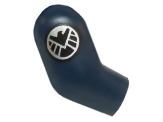 Arm, Right with SHIELD Logo Pattern