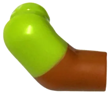 Arm, Right with Molded Lime Short Sleeve  Pattern