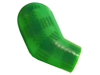 Arm, Right with Green Plaid Pattern