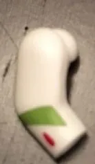 Arm, Right with Lime Stripe and Red Mark Pattern