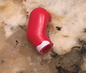 Arm, Right with White Curved Stripe Pattern