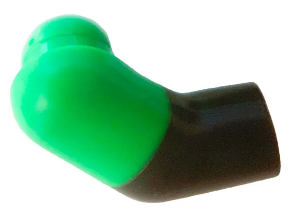 Arm, Right with Molded Bright Green Short Sleeve  Pattern