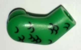 Arm, Right with Black Scales Pattern