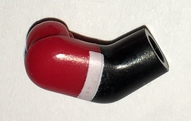 Arm, Right with Red Short Sleeve and White Cuff Pattern