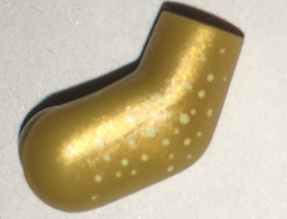 Arm, Right with White Speckles Pattern