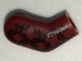 Arm, Right with Black Brocade Pattern