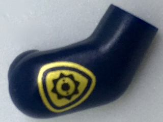 Arm, Right with Gold Police Badge Pattern