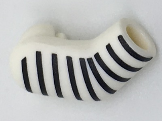 Arm, Right with 9 Black Stripes Pattern