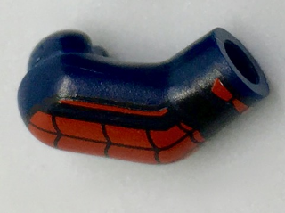 Arm, Right with Black and Red Webbing Pattern