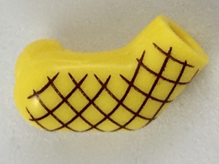 Arm, Right with Dark Brown Crisscross Pattern