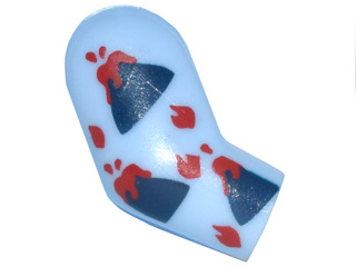 Arm, Right with Volcano Pajamas Pattern