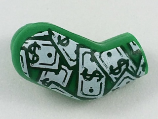 Arm, Right with Dollar Bills Pattern