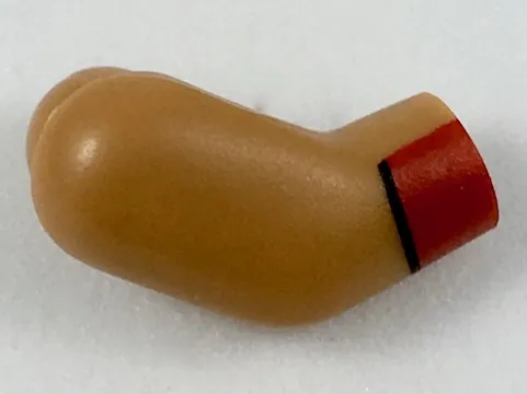 Arm, Right with Red Cuffs Pattern